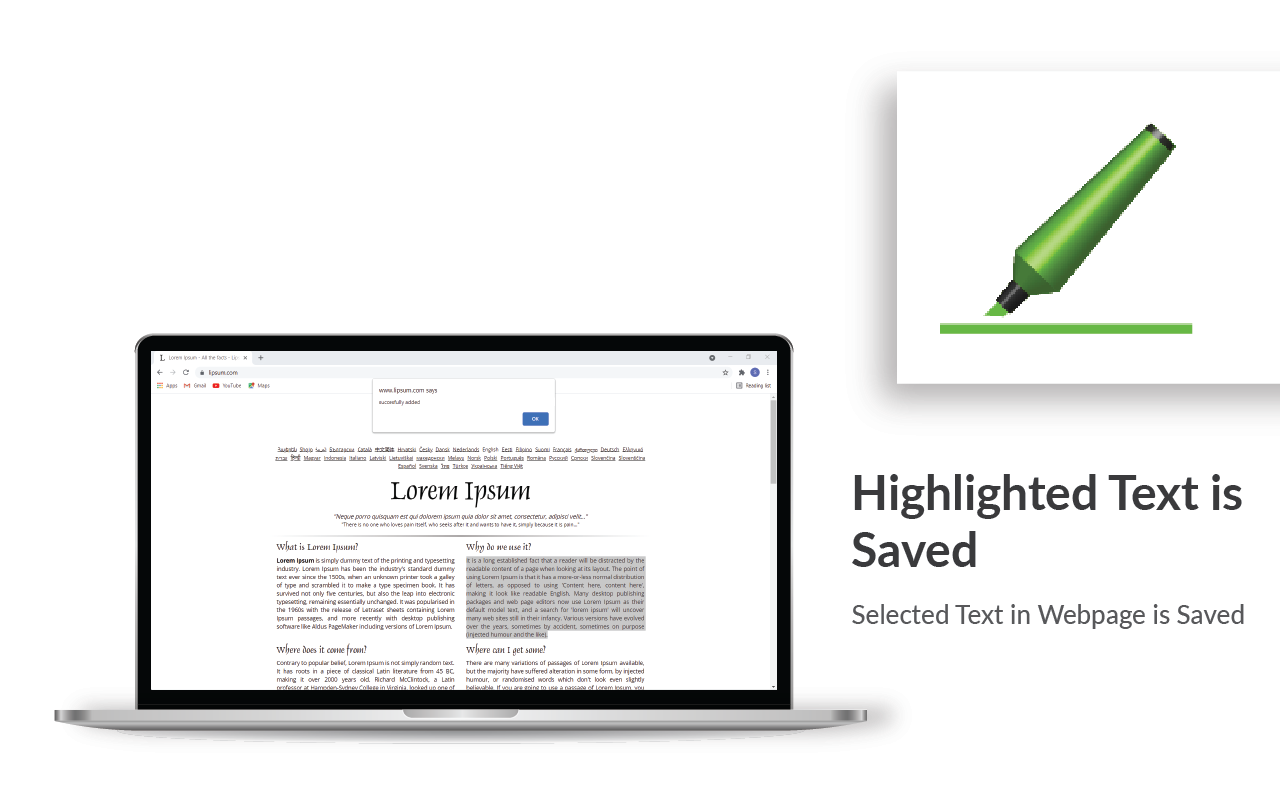 Highlighter chrome谷歌浏览器插件_扩展第2张截图