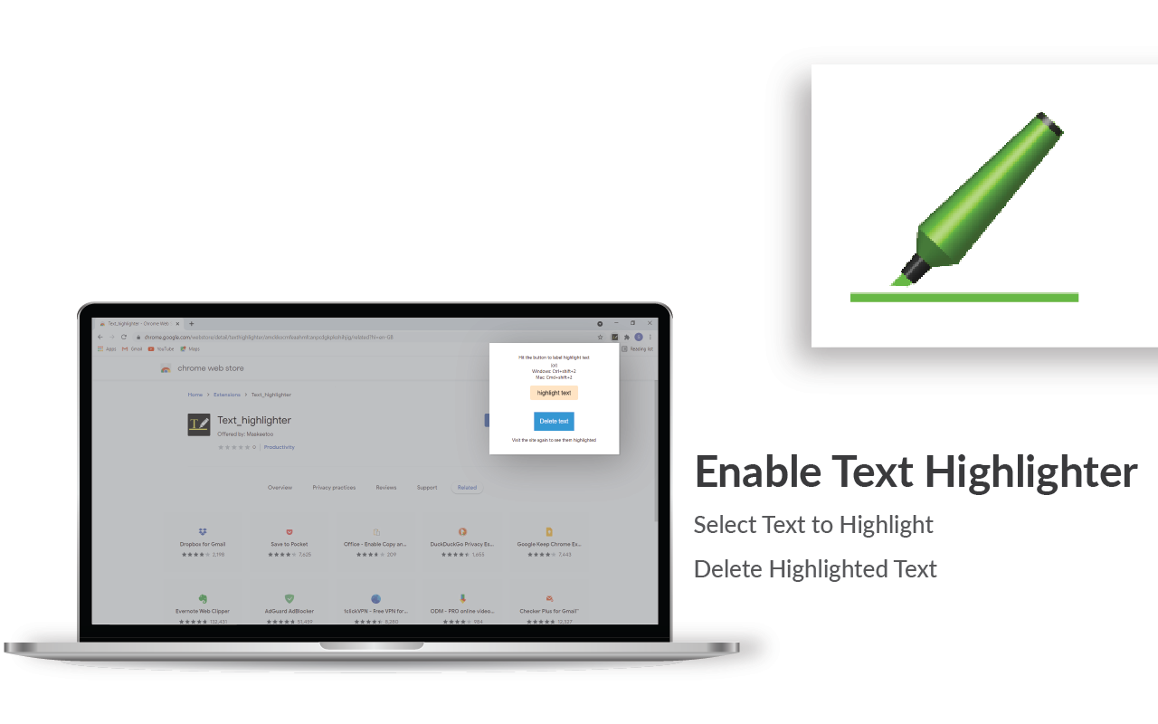 Highlighter chrome谷歌浏览器插件_扩展第3张截图