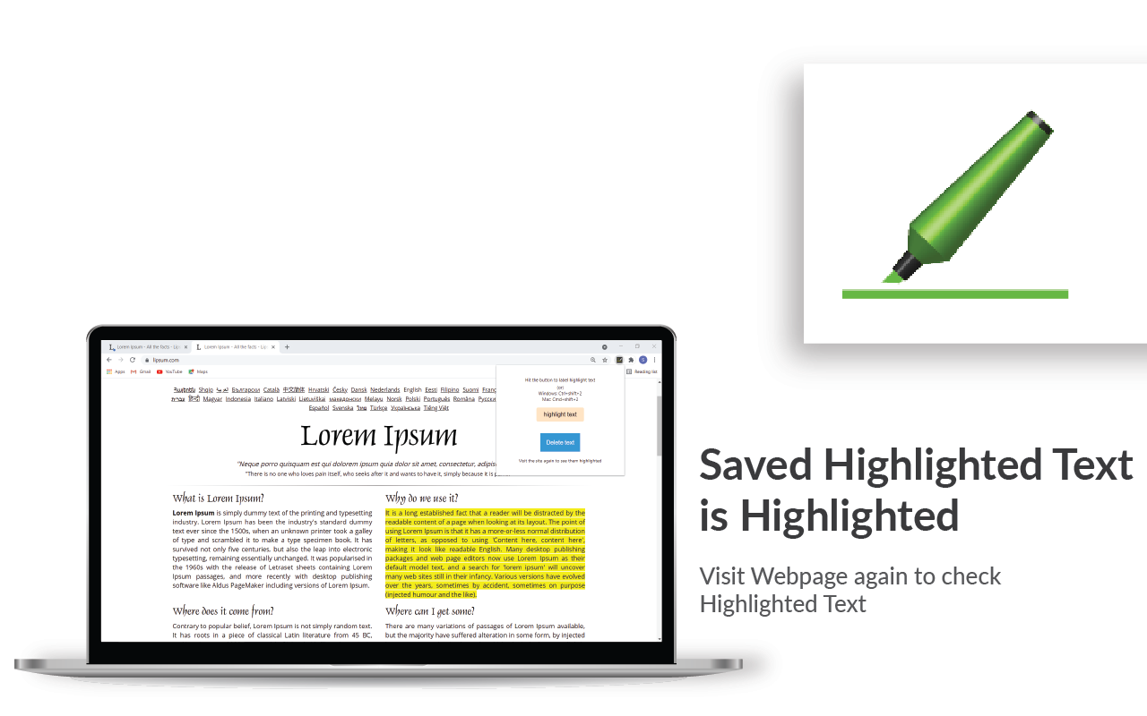 Highlighter chrome谷歌浏览器插件_扩展第5张截图