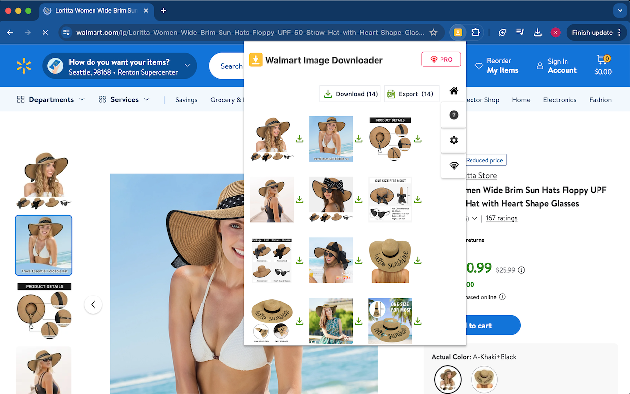沃尔玛图片下载器 chrome谷歌浏览器插件_扩展第2张截图