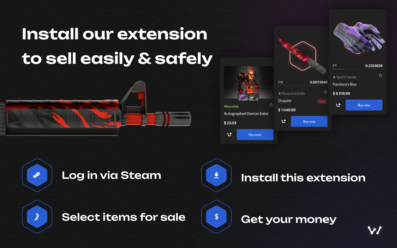 Waxpeer Extension chrome谷歌浏览器插件_扩展第3张截图
