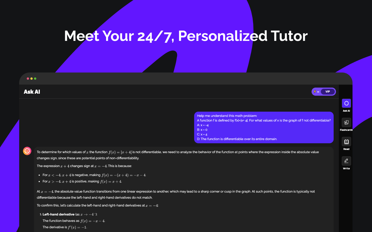 AnswerAI - Homework AI Tutor & Study Helper chrome谷歌浏览器插件_扩展第5张截图