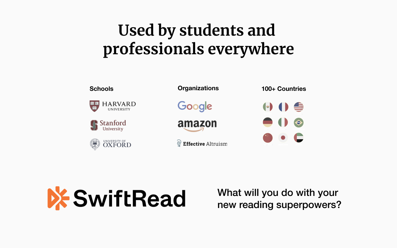SwiftRead - read faster, learn more chrome谷歌浏览器插件_扩展第4张截图