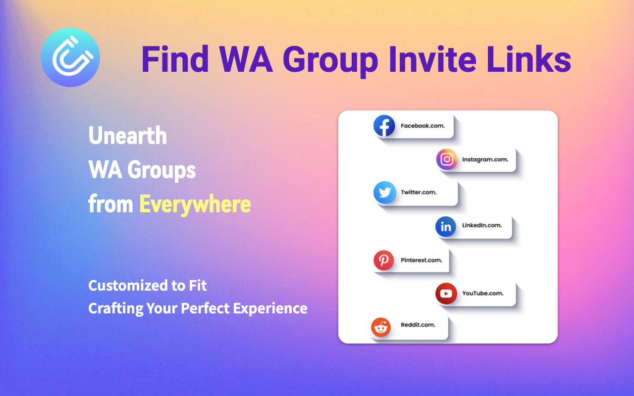Find WhatsApp Link - Group Invite Link chrome谷歌浏览器插件_扩展第2张截图
