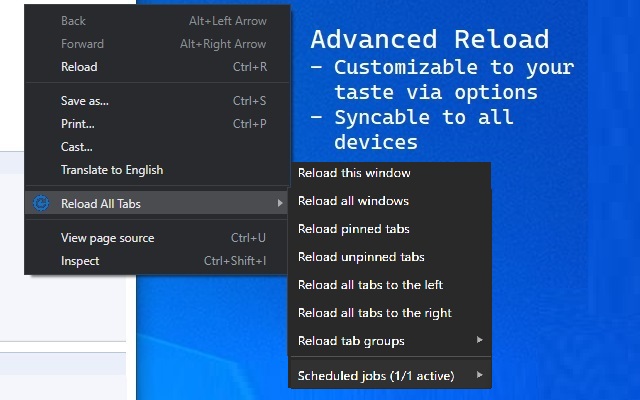 Reload All Tabs chrome谷歌浏览器插件_扩展第3张截图