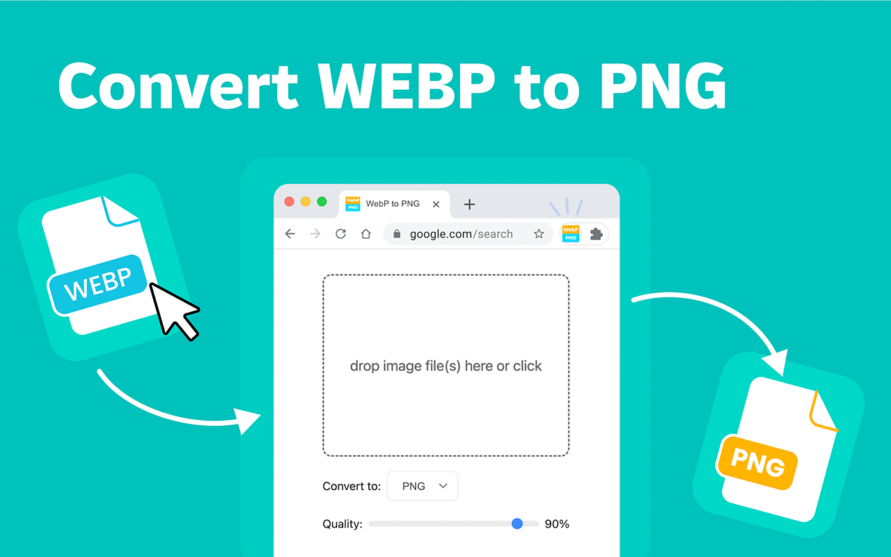 将 WebP 转换为 PNG chrome谷歌浏览器插件_扩展第2张截图