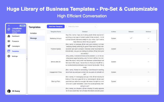 LinkedRadar - LinkedIn CRM : B2B 邮箱查找工具 chrome谷歌浏览器插件_扩展第2张截图