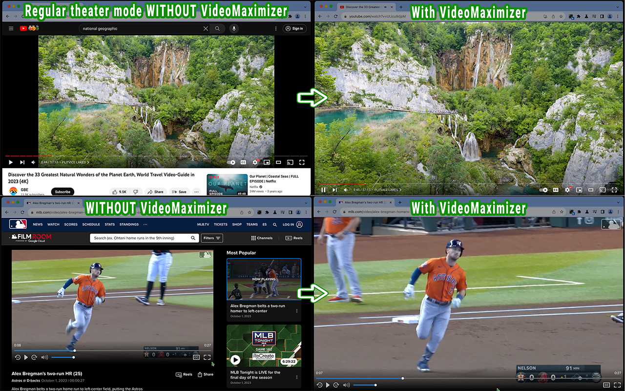 Video Maximizer - 缩放至窗口大小 chrome谷歌浏览器插件_扩展第1张截图