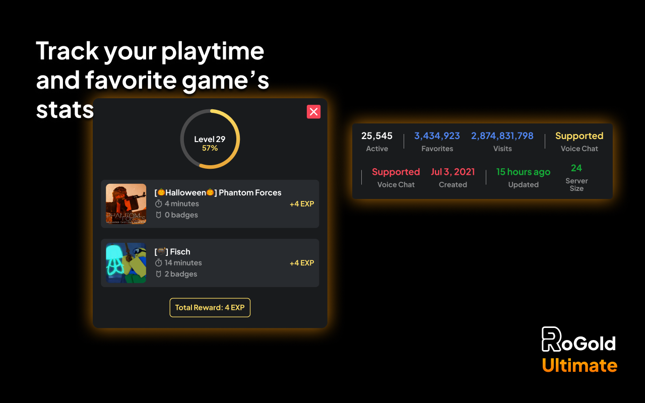 RoGold Ultimate - Roblox Enhancer chrome谷歌浏览器插件_扩展第4张截图