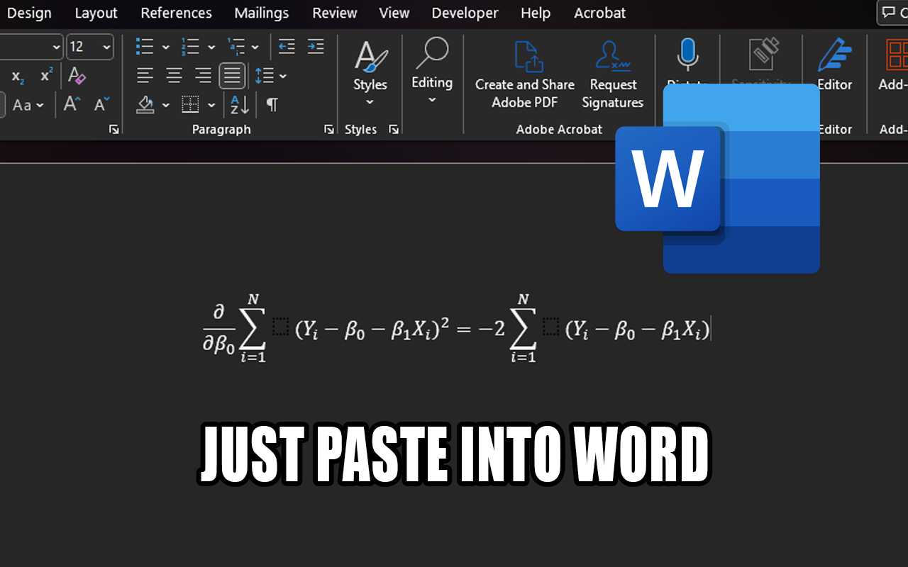 KaTeXGPT - AI to Word Equation Converter. (ChatGPT, Gemini, Claude & More) chrome谷歌浏览器插件_扩展第3张截图