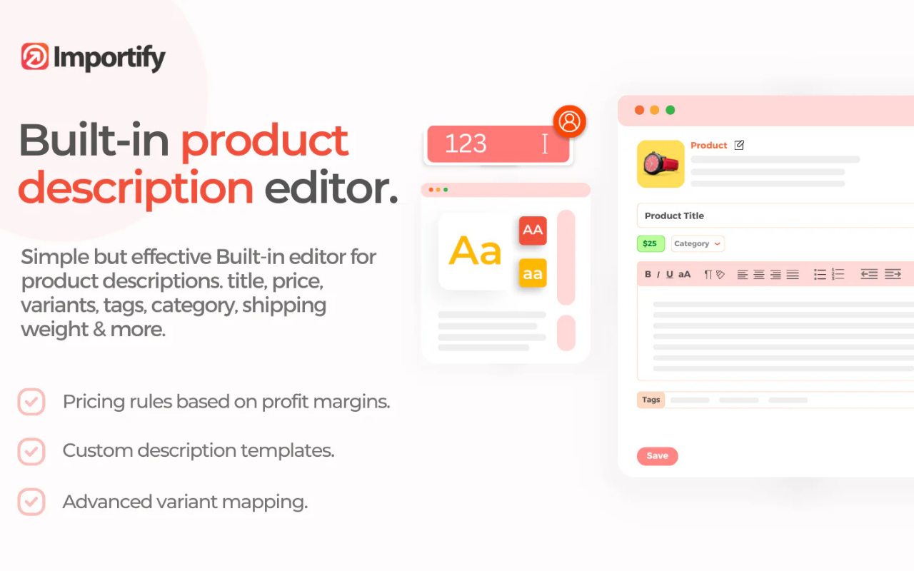 Importify - Product Importer chrome谷歌浏览器插件_扩展第4张截图