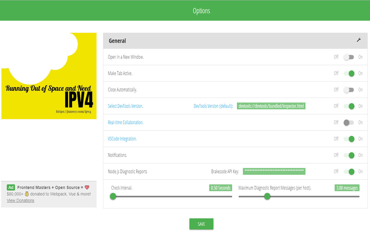 NIM(Node.js 调试管理工具) chrome谷歌浏览器插件_扩展第5张截图