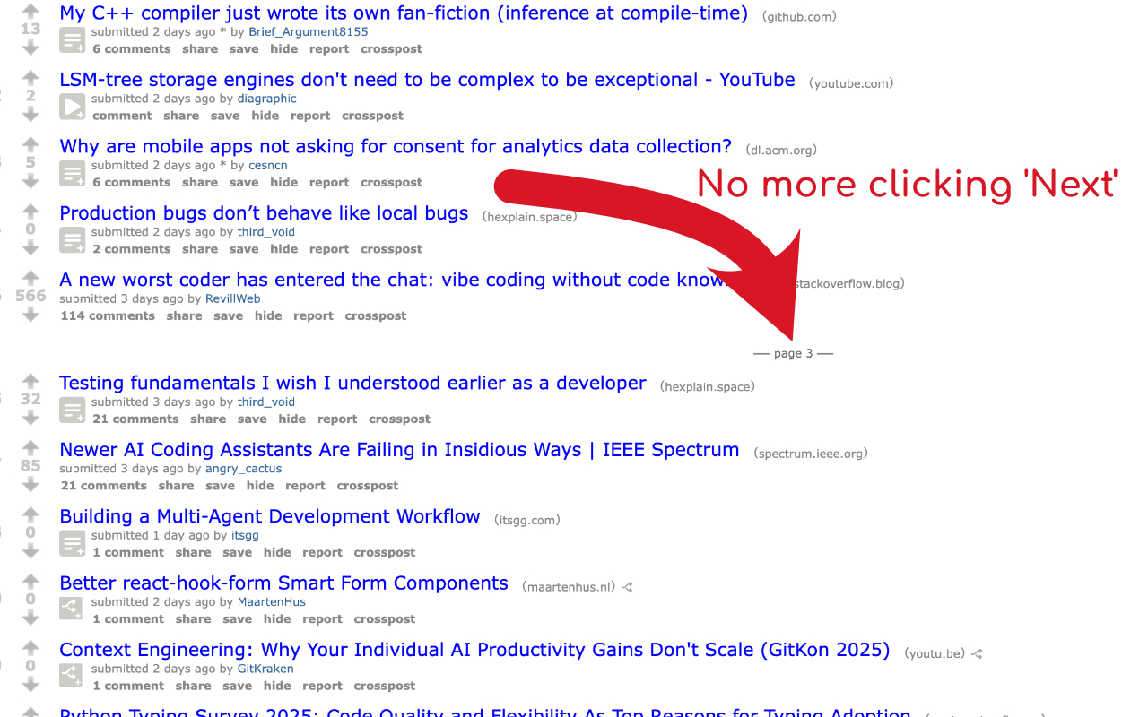 nextpage - Seamless Auto-Pagination chrome谷歌浏览器插件_扩展第2张截图