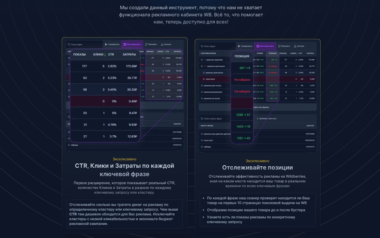 Нейромаркет - Реклама на Wildberries chrome谷歌浏览器插件_扩展第1张截图