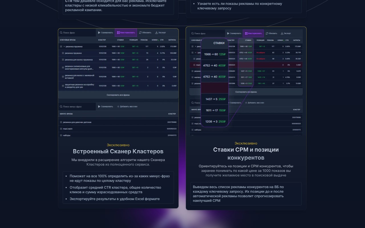Нейромаркет - Реклама на Wildberries chrome谷歌浏览器插件_扩展第2张截图