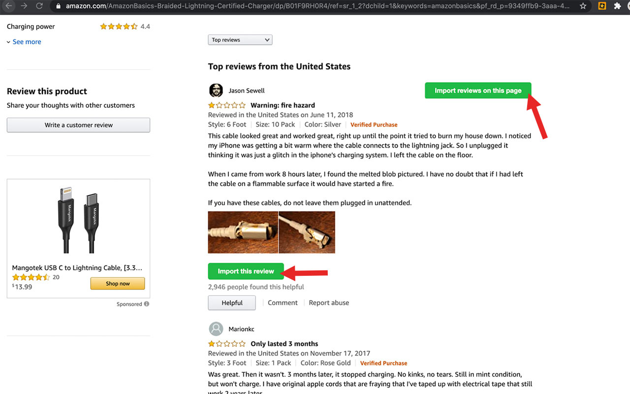 Import AliExpress/Amazon reviews to Woo chrome谷歌浏览器插件_扩展第4张截图