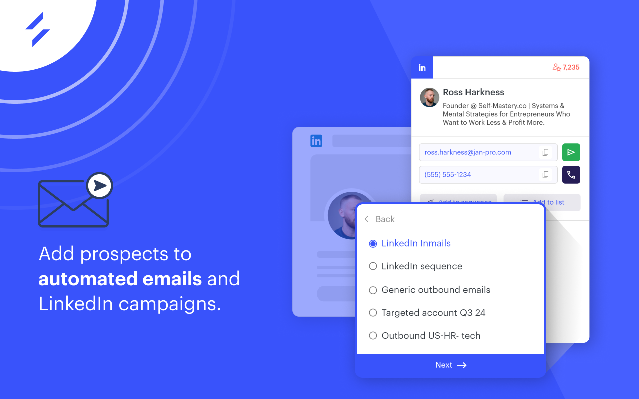 LinkedIn Email Finder & Intelligence | Salesgear chrome谷歌浏览器插件_扩展第1张截图