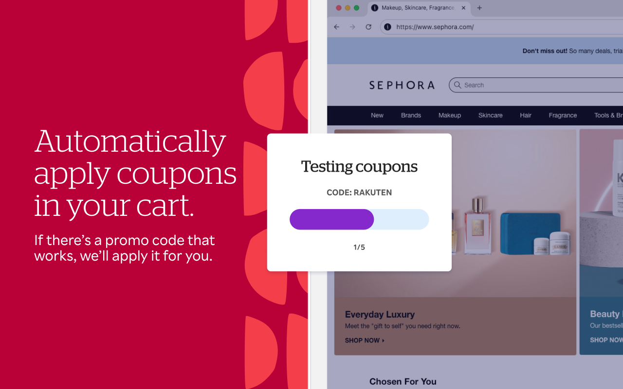 Rakuten: Get Cash Back For Shopping chrome谷歌浏览器插件_扩展第5张截图