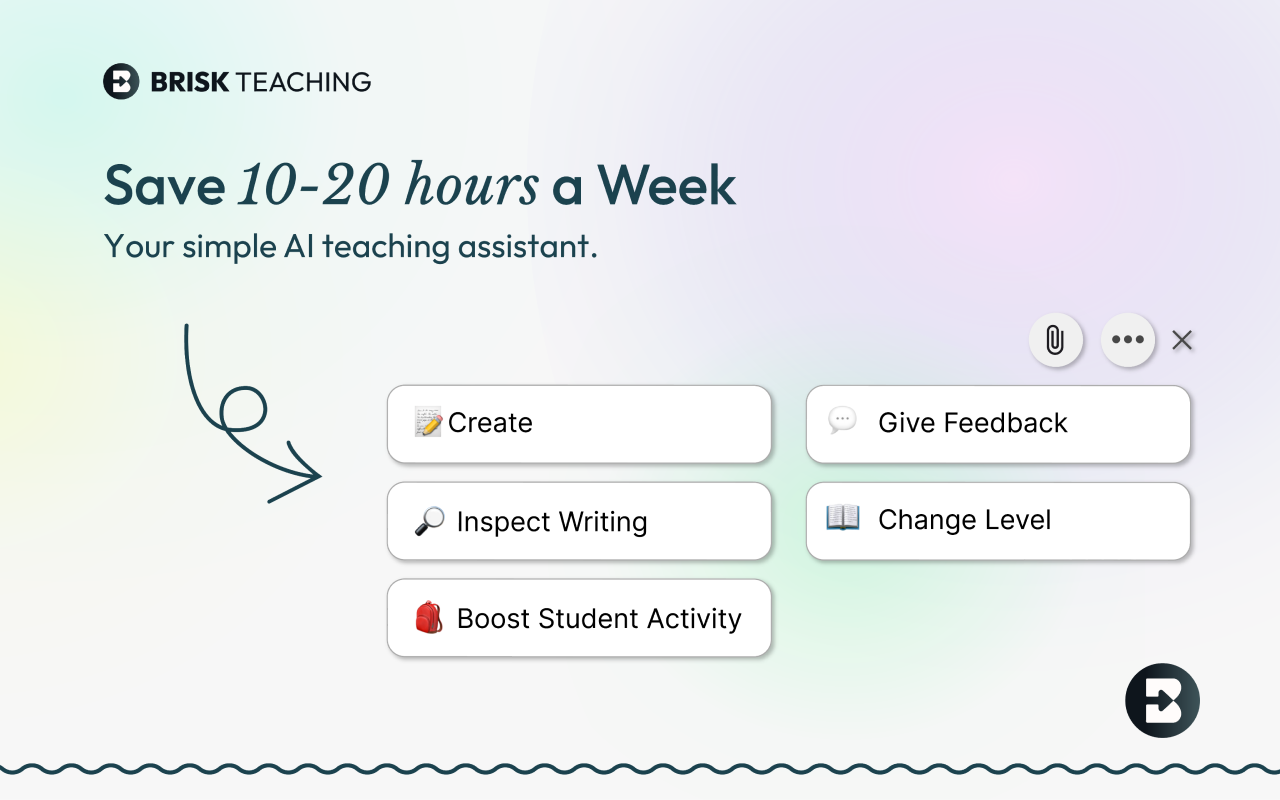 Brisk Teaching – AI Assistant for Teachers chrome谷歌浏览器插件_扩展第1张截图