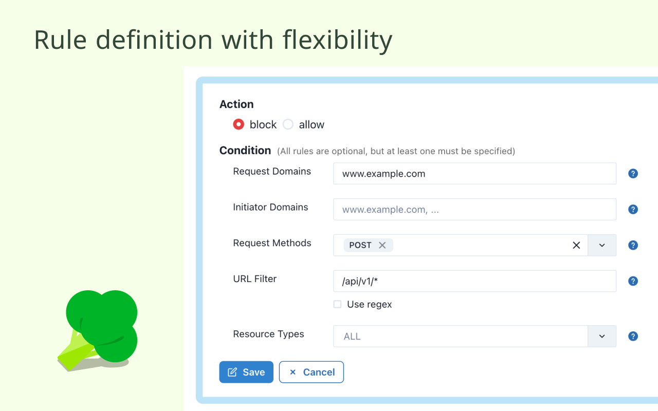 BLOCKoli - Web request blocker chrome谷歌浏览器插件_扩展第4张截图