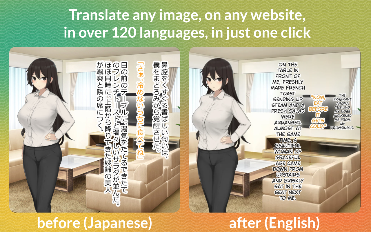 Torii Image Translator — AI Manga Translator, Manhwa Translator ... chrome谷歌浏览器插件_扩展第3张截图