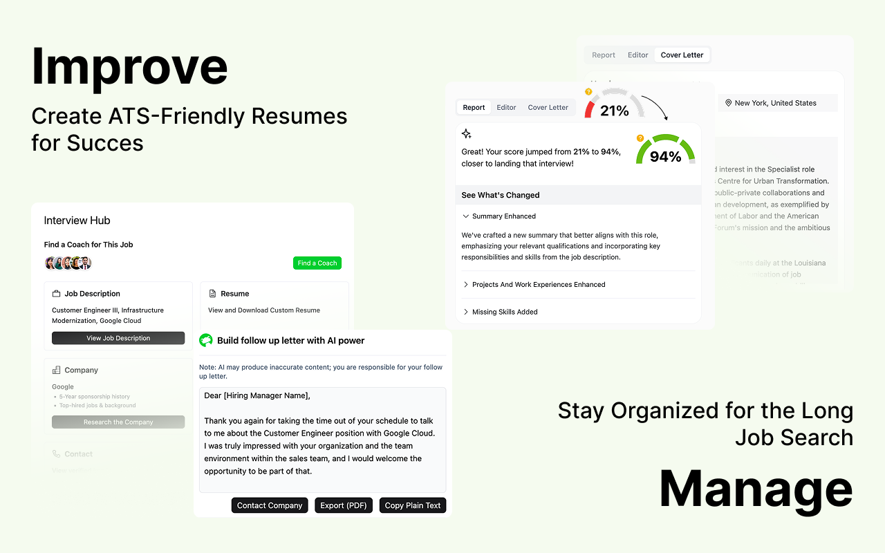 FrogHire.ai - AI Resume & Job Search, Autofill, H1B Checker chrome谷歌浏览器插件_扩展第2张截图