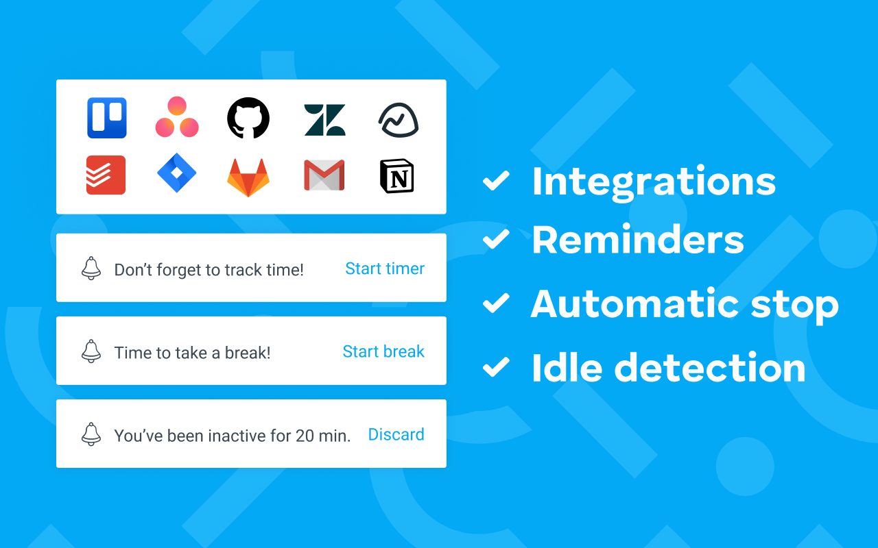 Clockify Time Tracker chrome谷歌浏览器插件_扩展第2张截图