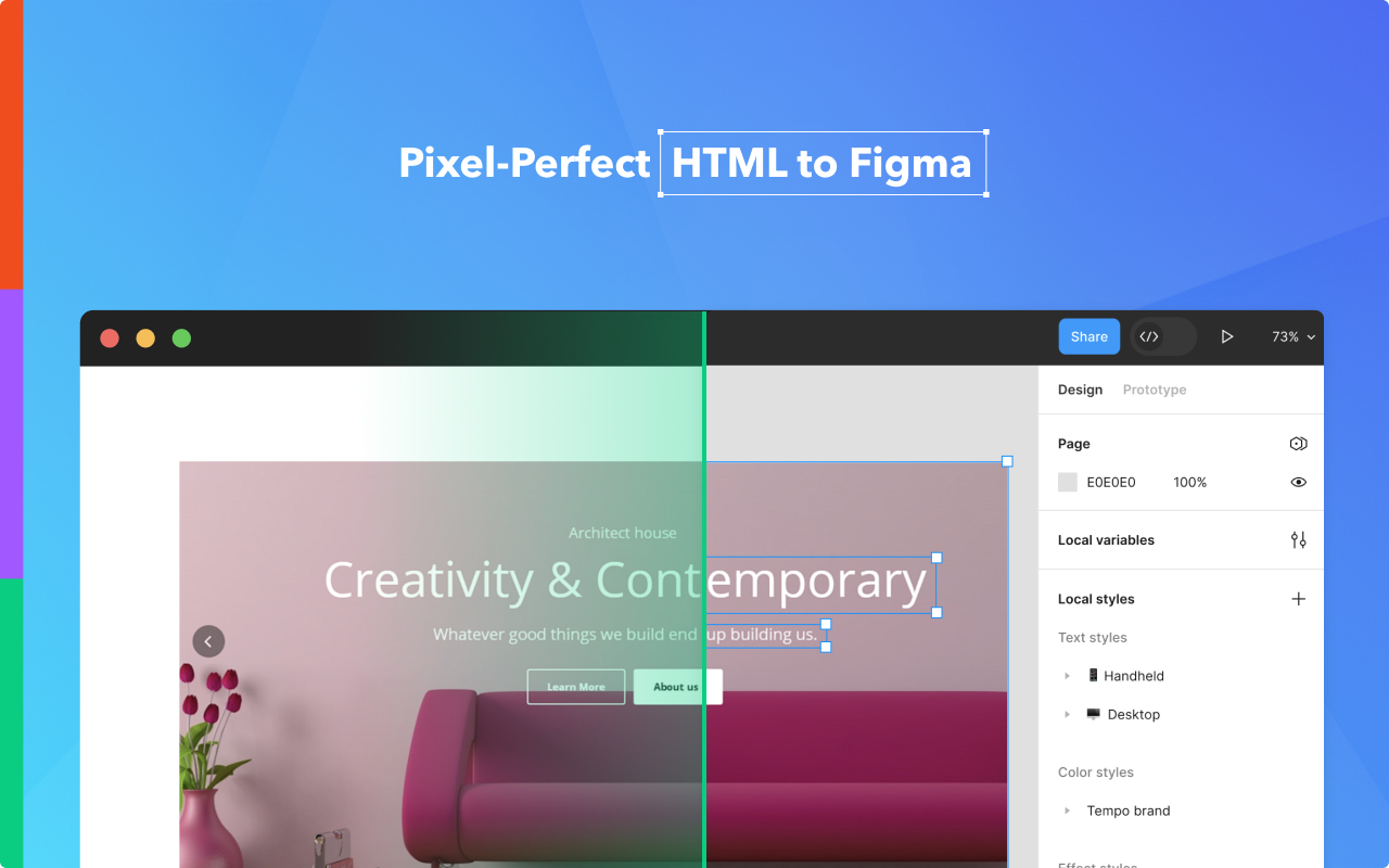 Refore HTML to Figma (Pixel-Perfect Web to Figma Design) chrome谷歌浏览器插件_扩展第2张截图