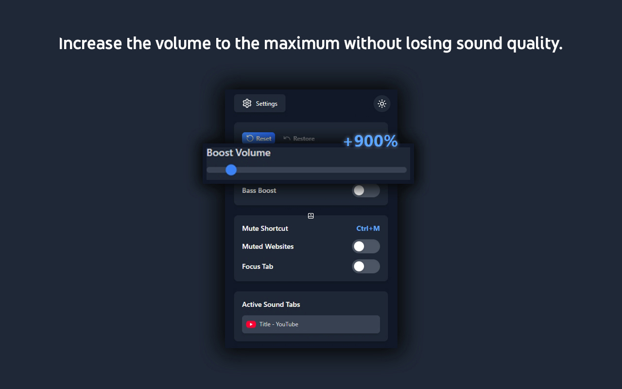 Sound Boost Hub - 音效增强中心 chrome谷歌浏览器插件_扩展第2张截图