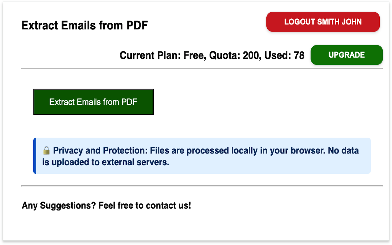 从PDF中提取电子邮件 chrome谷歌浏览器插件_扩展第2张截图