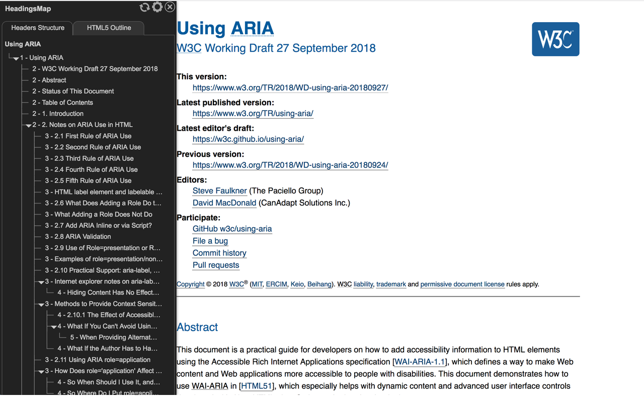 HeadingsMap chrome谷歌浏览器插件_扩展第3张截图