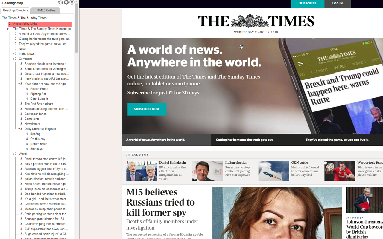 HeadingsMap chrome谷歌浏览器插件_扩展第4张截图