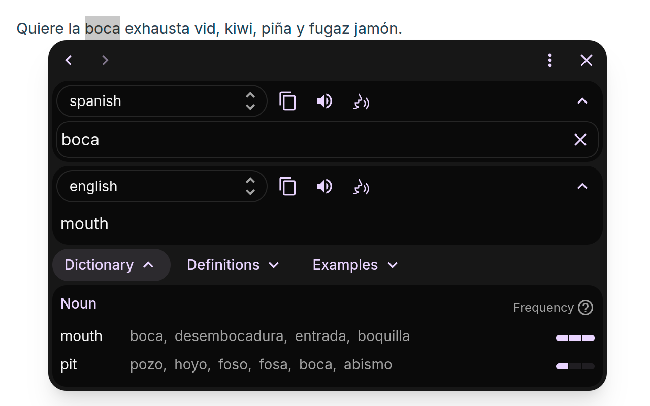Translater - 选定文本的翻译 chrome谷歌浏览器插件_扩展第1张截图
