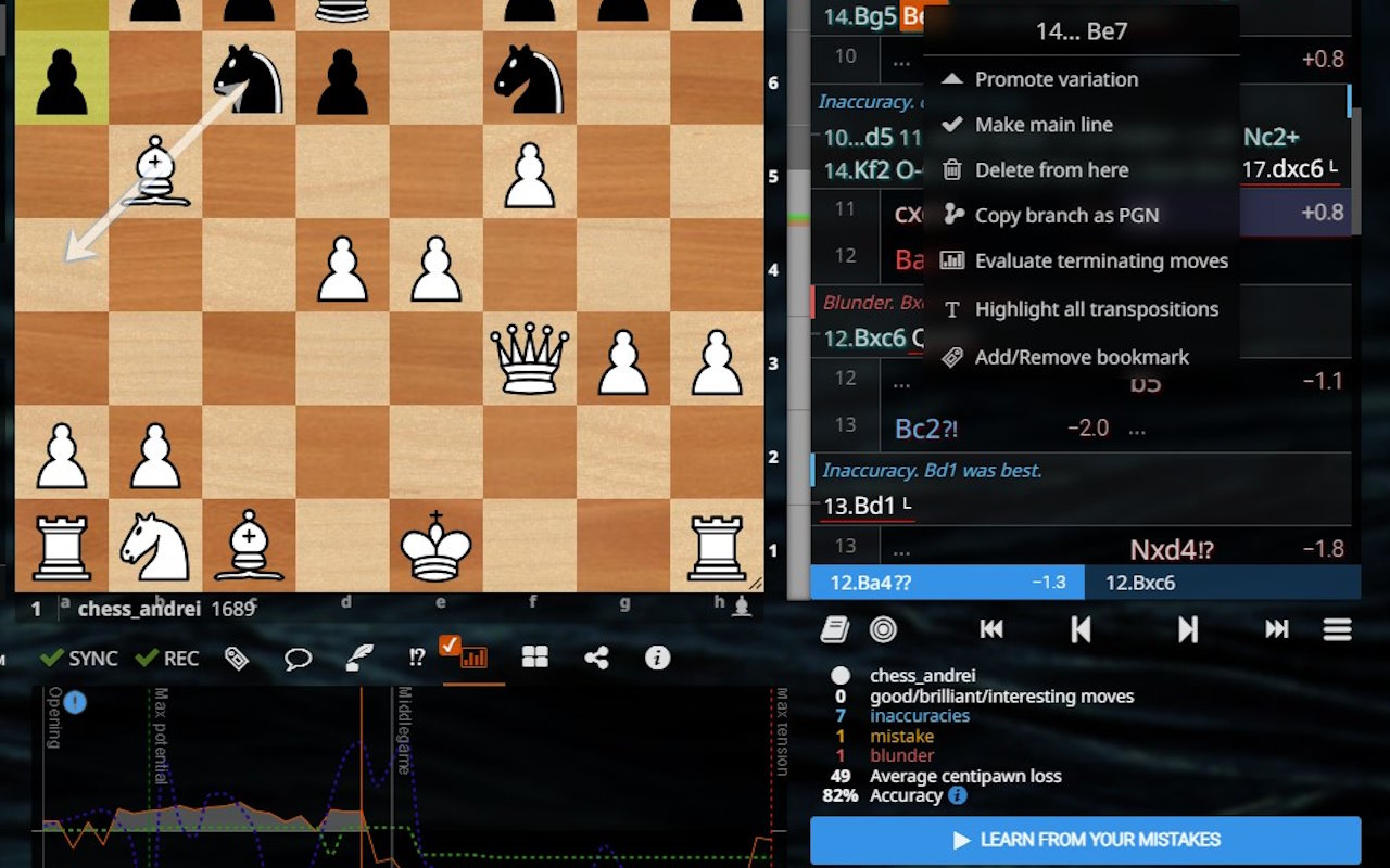 LiChess Tools, by Siderite chrome谷歌浏览器插件_扩展第4张截图