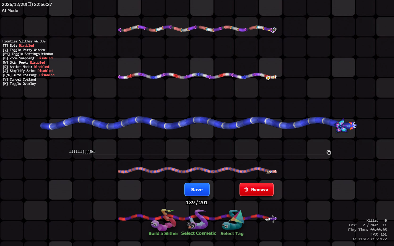 Frontier Slither chrome谷歌浏览器插件_扩展第1张截图