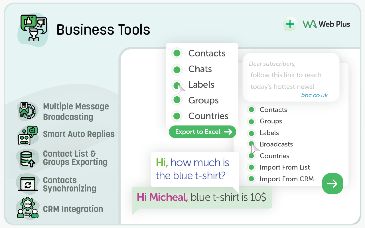 WA Web Plus by Elbruz Technologies chrome谷歌浏览器插件_扩展第1张截图