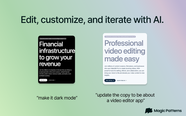 Magic Patterns — Import Website chrome谷歌浏览器插件_扩展第4张截图