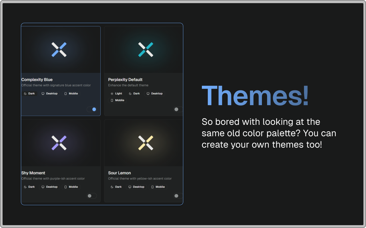 Complexity | Perplexity AI Supercharged chrome谷歌浏览器插件_扩展第5张截图