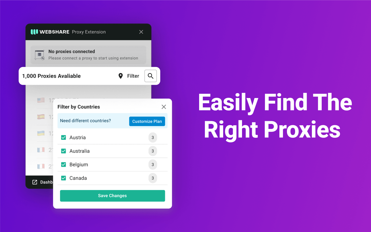 Webshare Proxy Extension chrome谷歌浏览器插件_扩展第1张截图