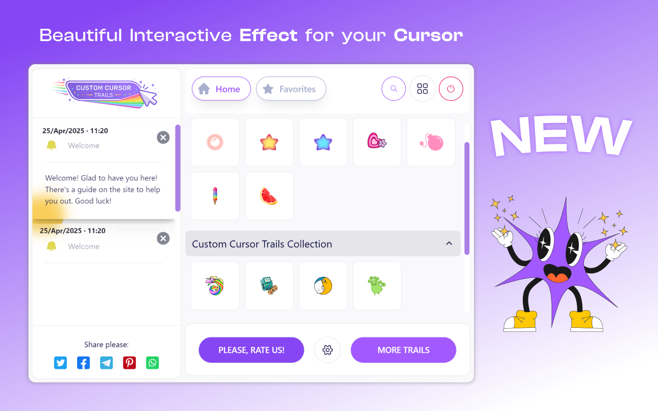 Cursor Trails - Custom Cursor Trails chrome谷歌浏览器插件_扩展第3张截图