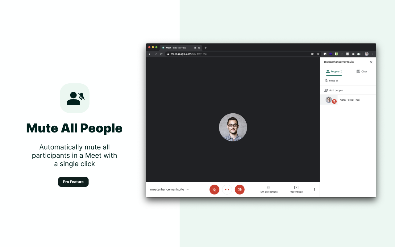 Google Meet 增强套件 chrome谷歌浏览器插件_扩展第2张截图