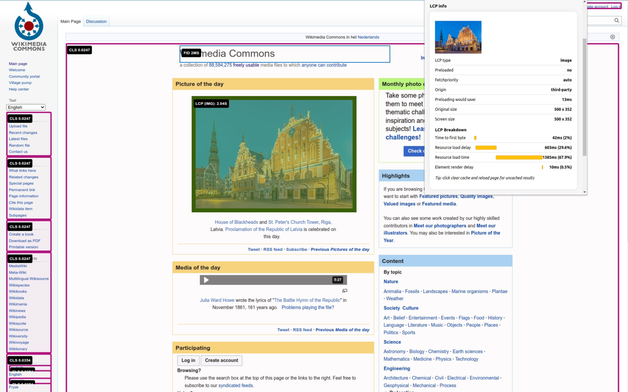 Core Web Vitals Visualizer chrome谷歌浏览器插件_扩展第2张截图