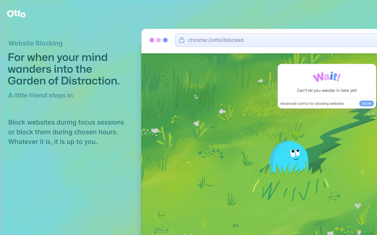 Otto: Pomodoro timer and Website Blocker chrome谷歌浏览器插件_扩展第2张截图