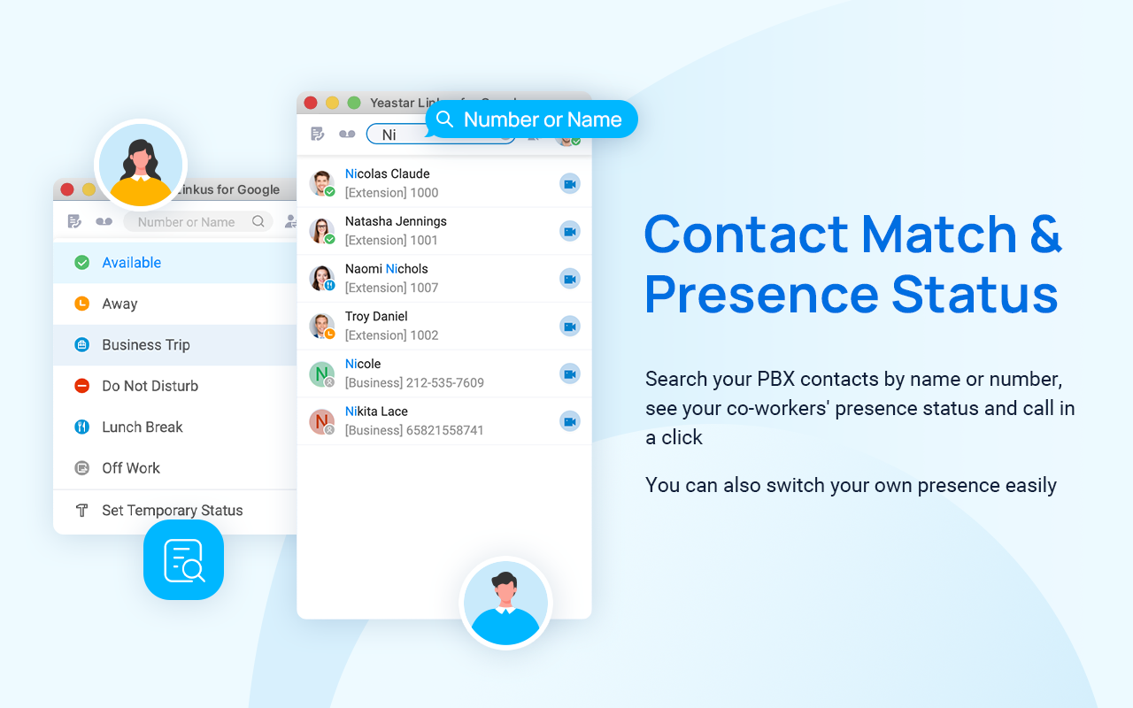 Yeastar Linkus for Google chrome谷歌浏览器插件_扩展第4张截图