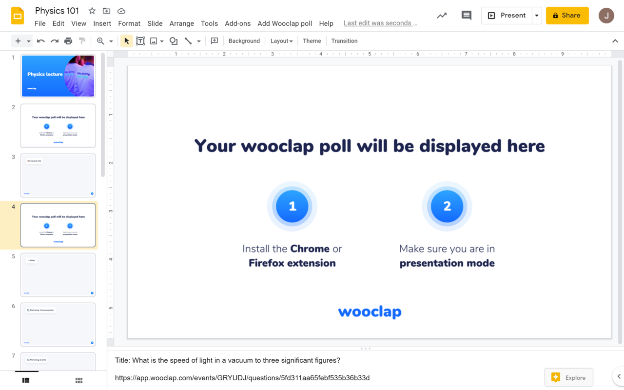 Wooclap for Google Slides chrome谷歌浏览器插件_扩展第1张截图