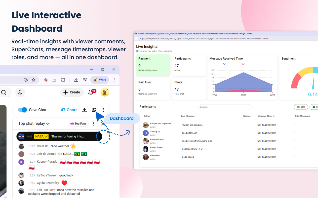 Comment Stack - Save Live Chats for YouTube™ chrome谷歌浏览器插件_扩展第2张截图