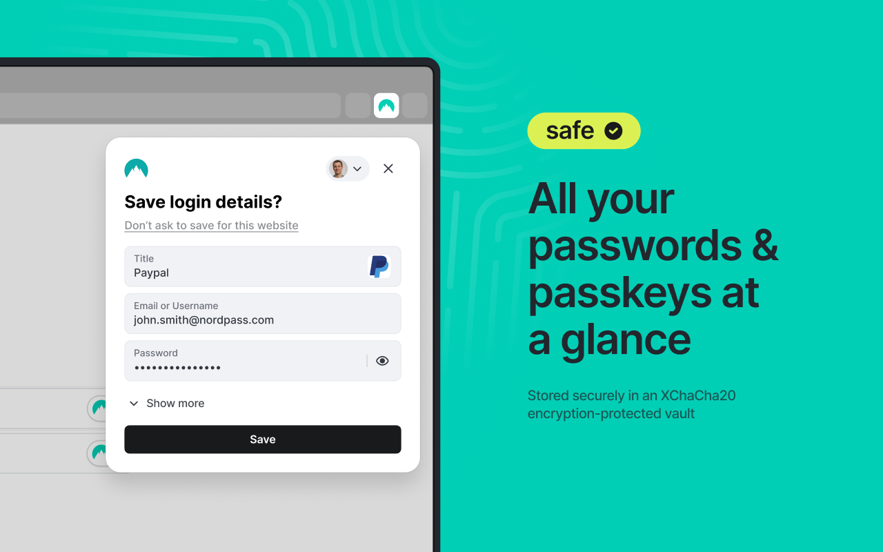 NordPass® Password Manager & Digital Vault chrome谷歌浏览器插件_扩展第3张截图