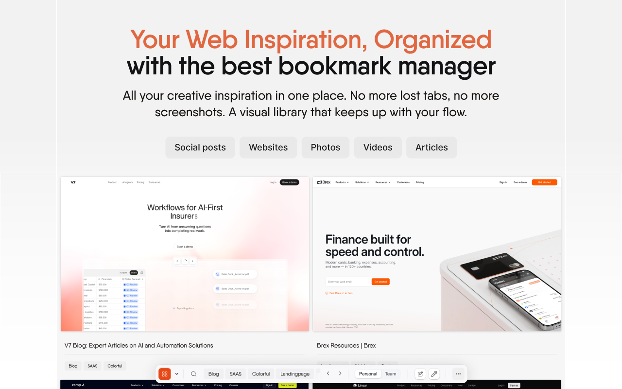 Bookmarkify - 书签管理器 chrome谷歌浏览器插件_扩展第2张截图