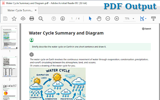 ChatGPT to PDF by PDFCrowd chrome谷歌浏览器插件_扩展第1张截图