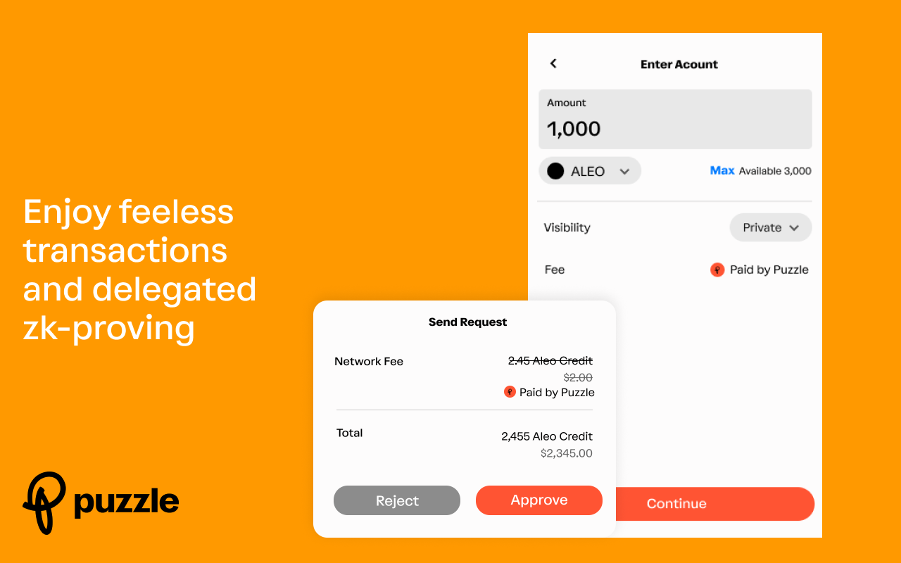 Puzzle | Aleo Wallet chrome谷歌浏览器插件_扩展第1张截图